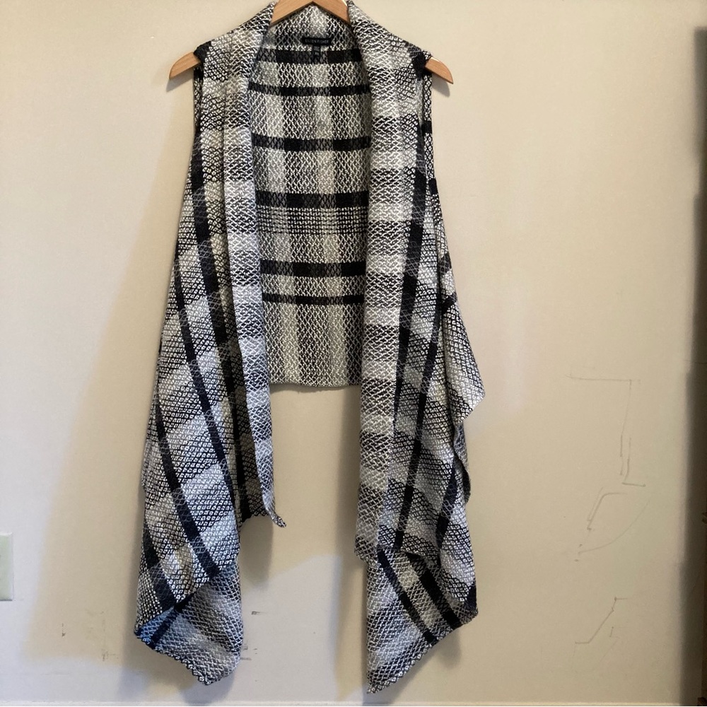 Eileen Fisher Artisanal vest gray S/M
